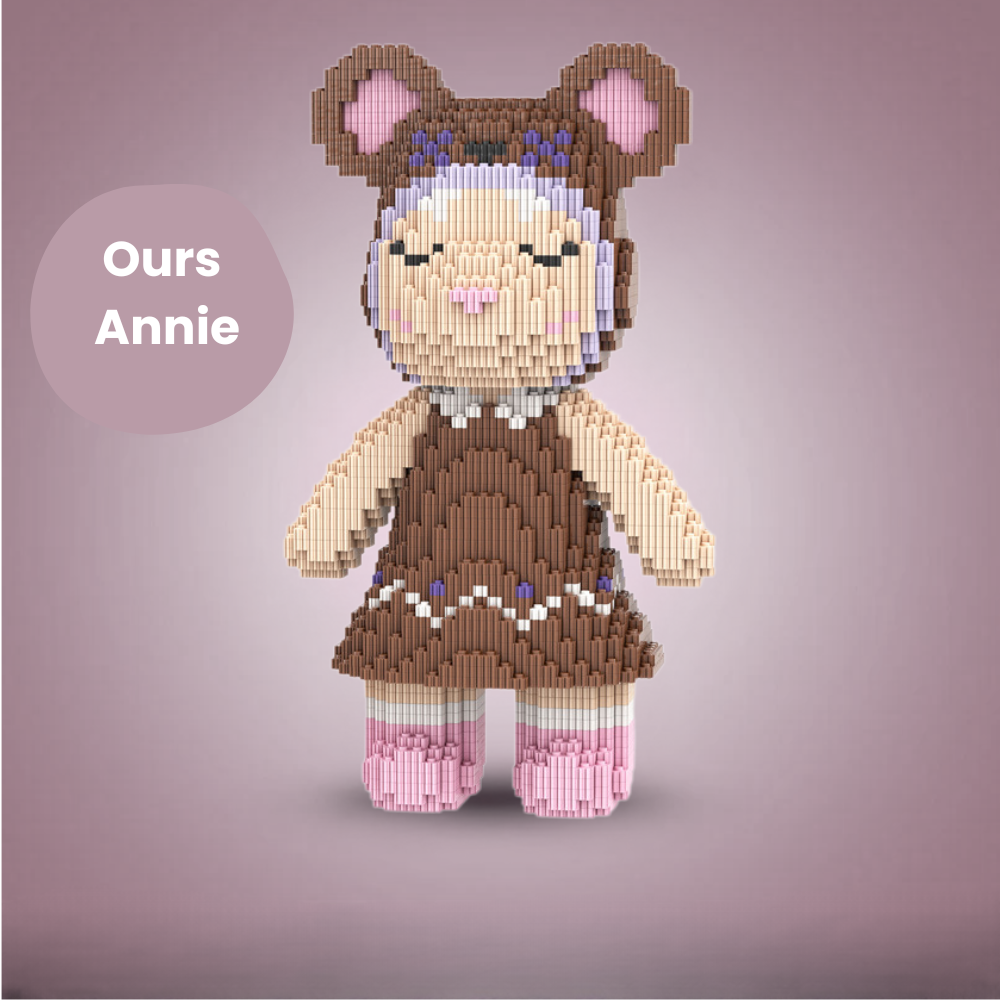 Ours géant en brique à construire