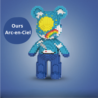 Ours géant en brique à construire