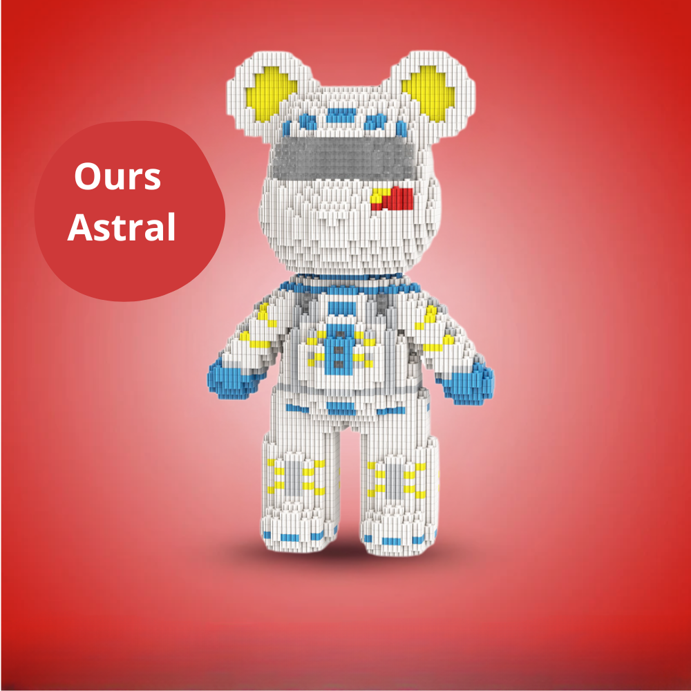 Ours géant en brique à construire