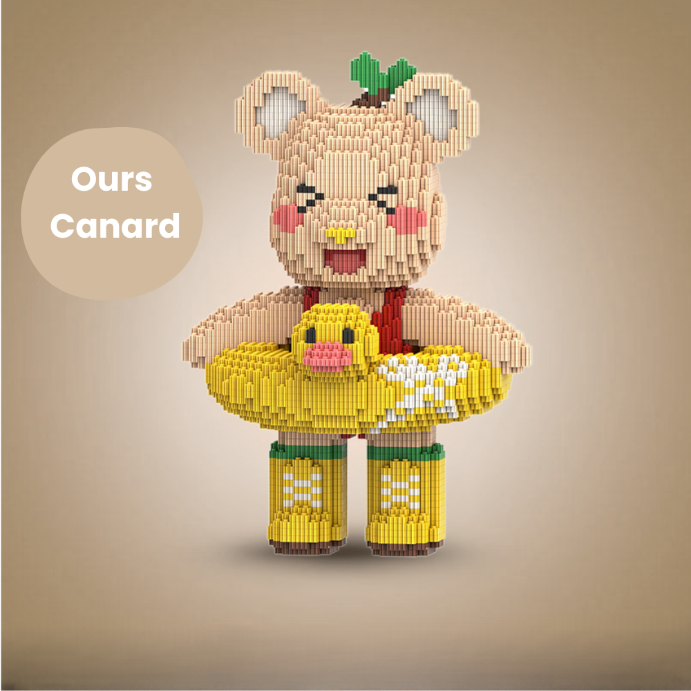 Ours géant en brique à construire