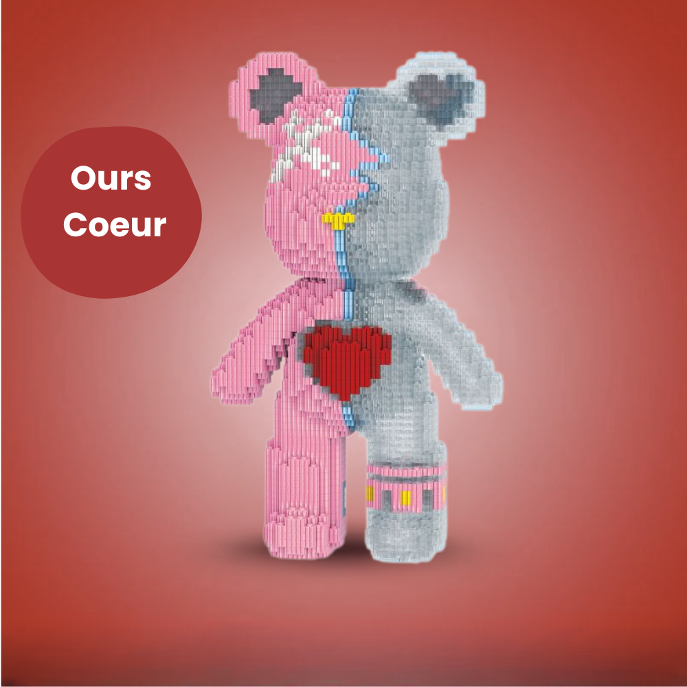 Ours géant en brique à construire