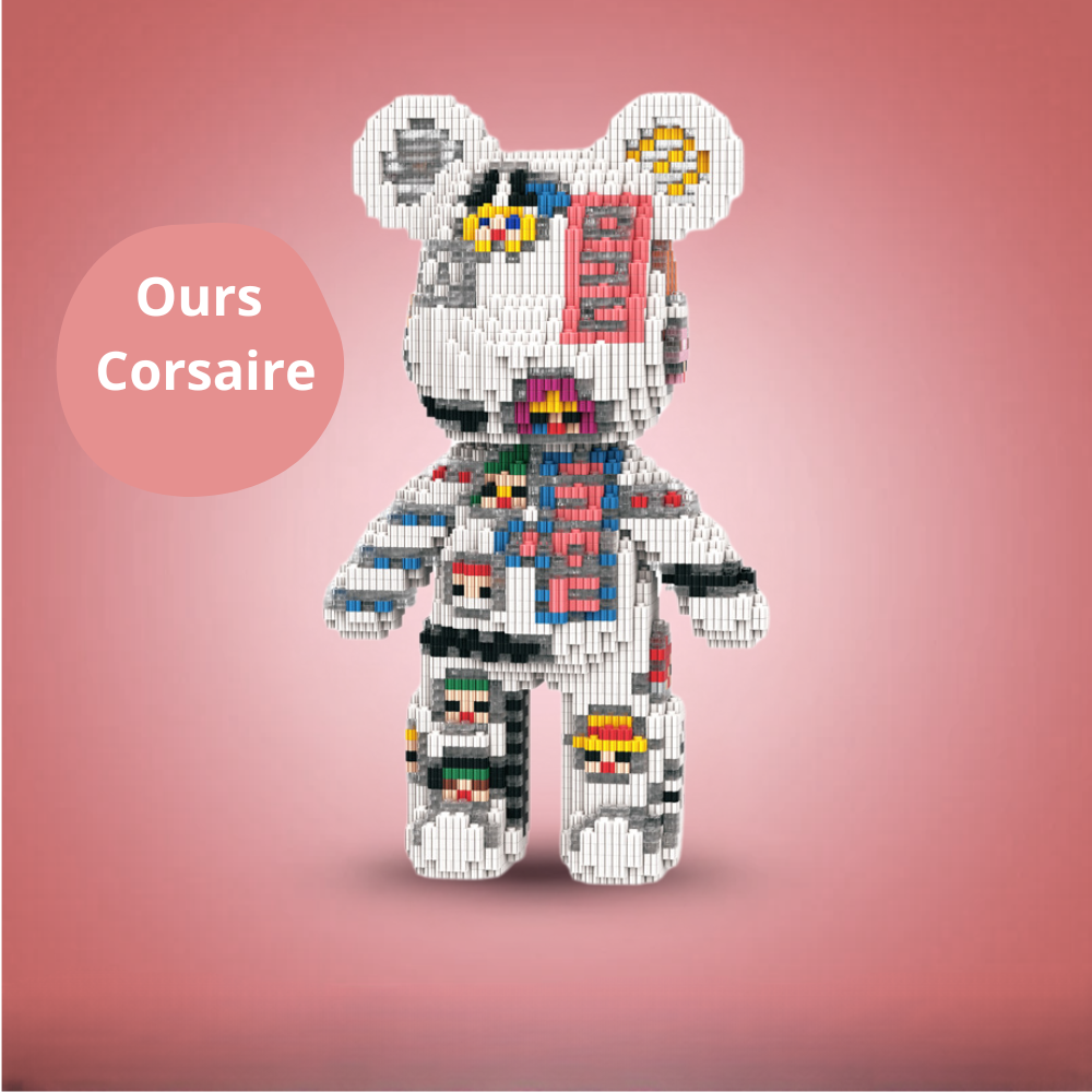 Ours géant en brique à construire