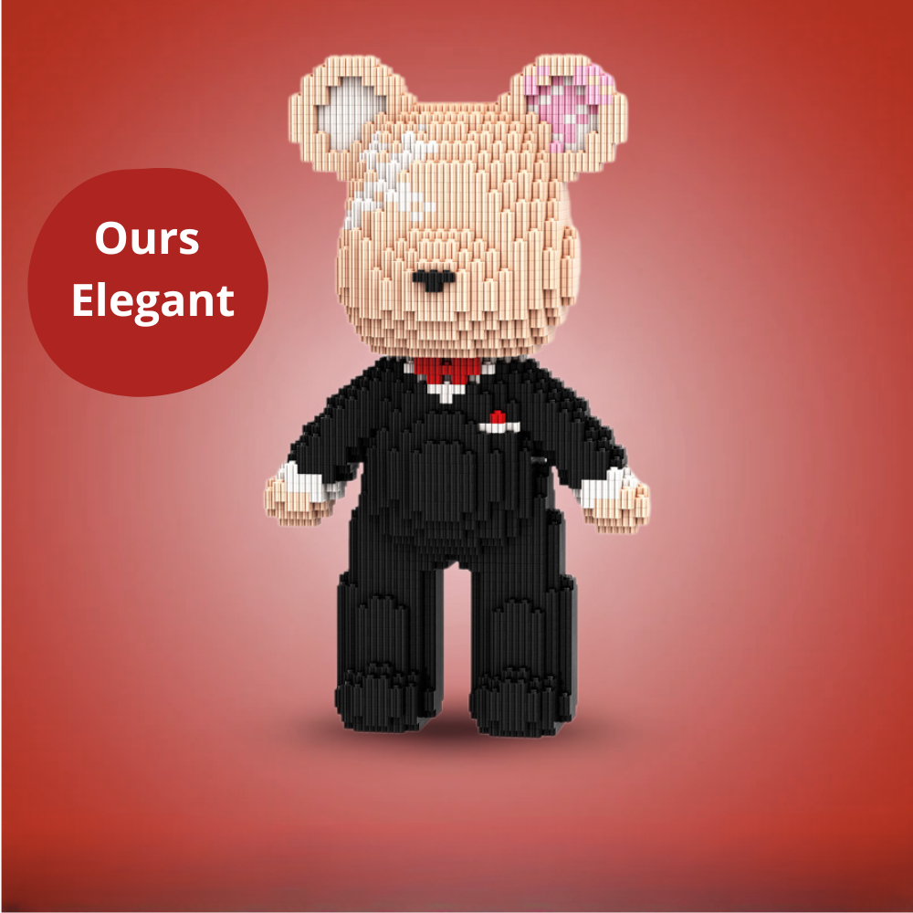 Ours géant en brique à construire