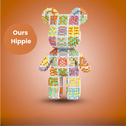 Ours géant en brique à construire