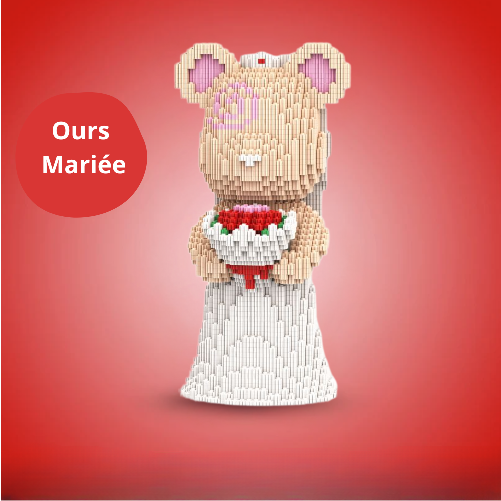 Ours géant en brique à construire