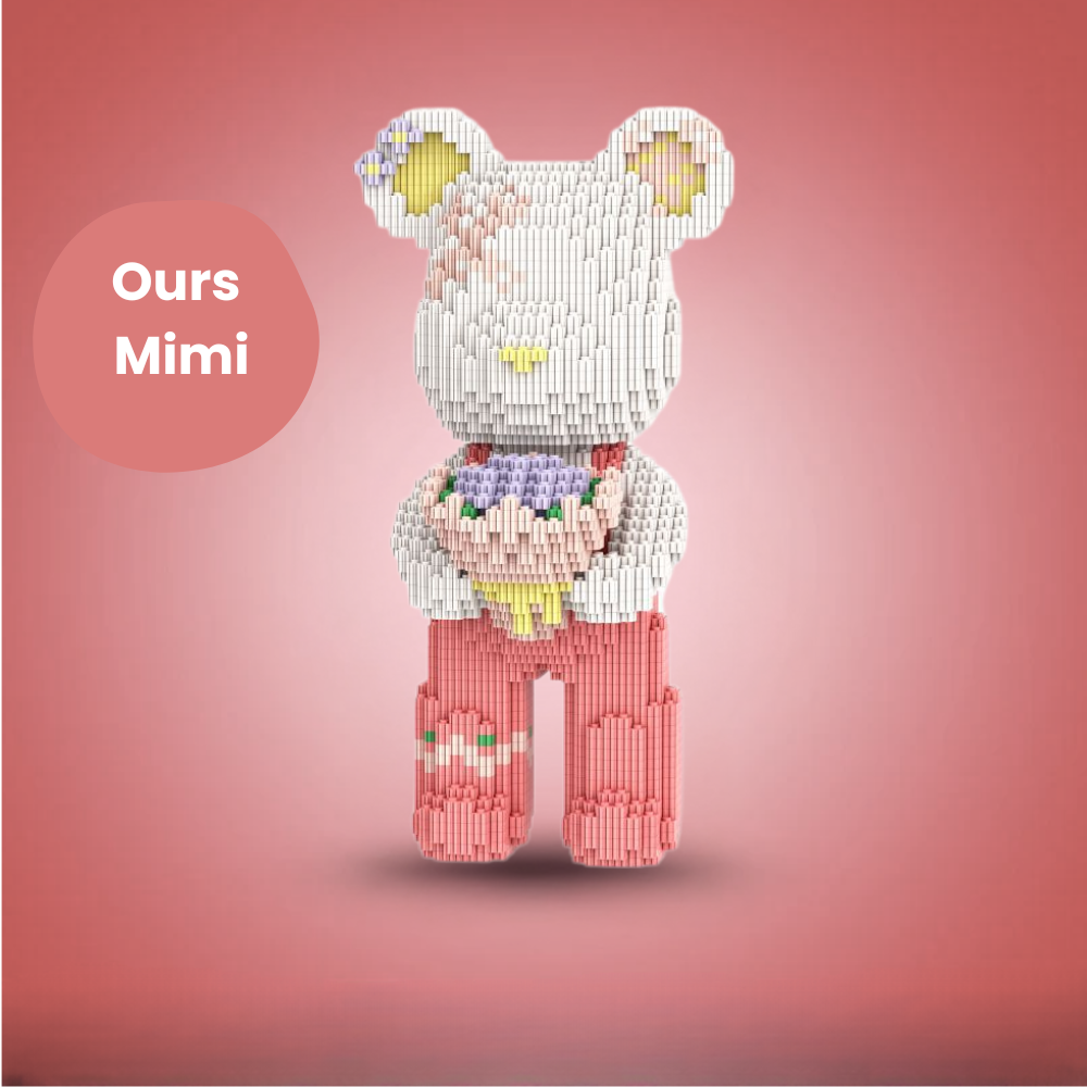 Ours géant en brique à construire