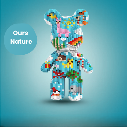 Ours géant en brique à construire