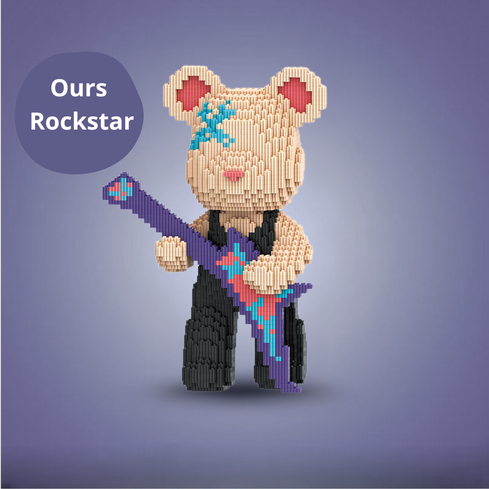 Ours géant en brique à construire