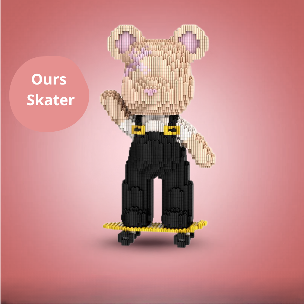 Ours géant en brique à construire