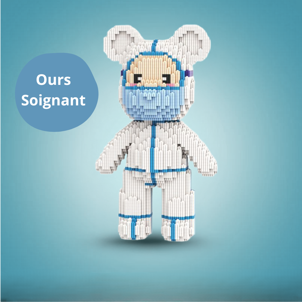 Ours géant en brique à construire