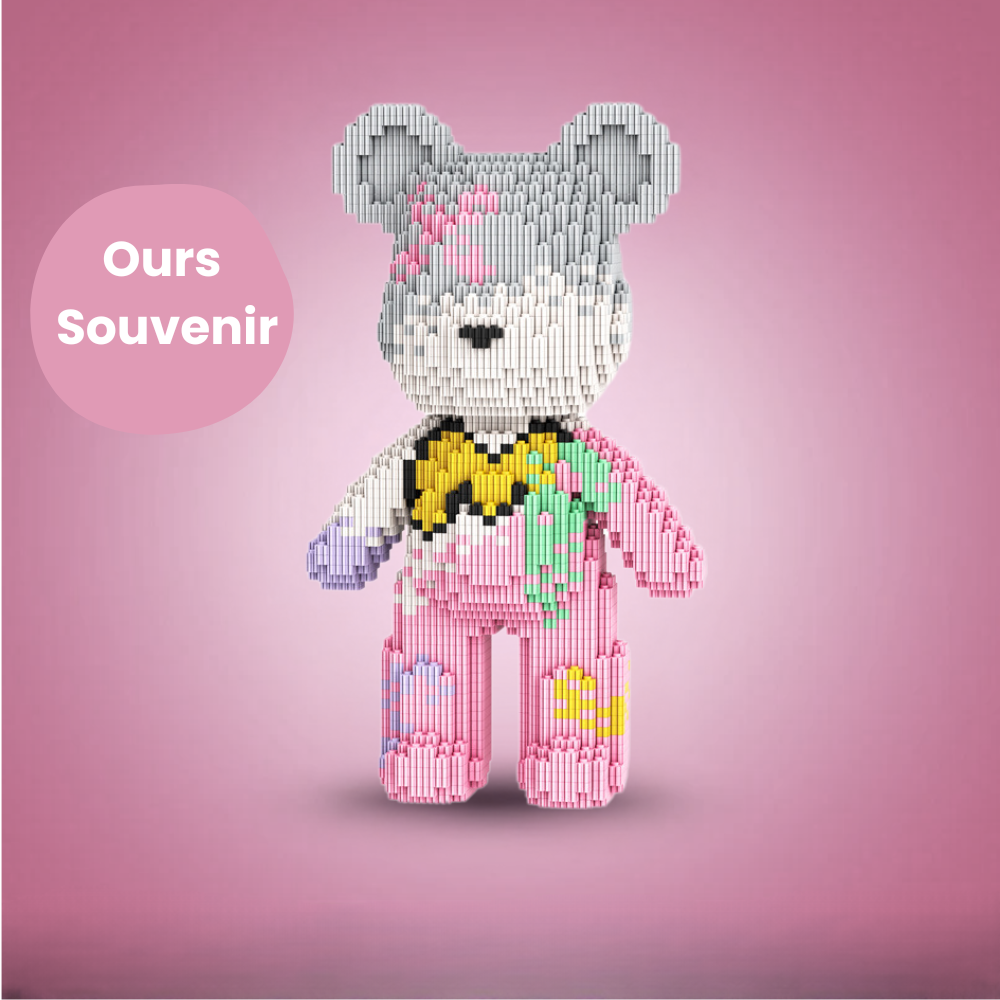 Ours géant en brique à construire