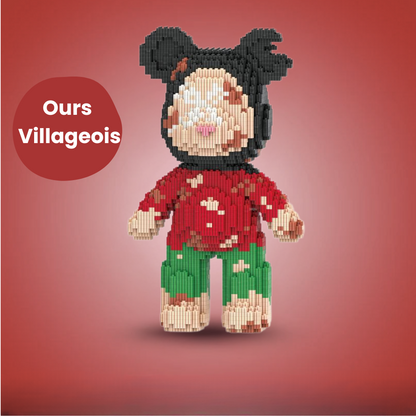 Ours géant en brique à construire