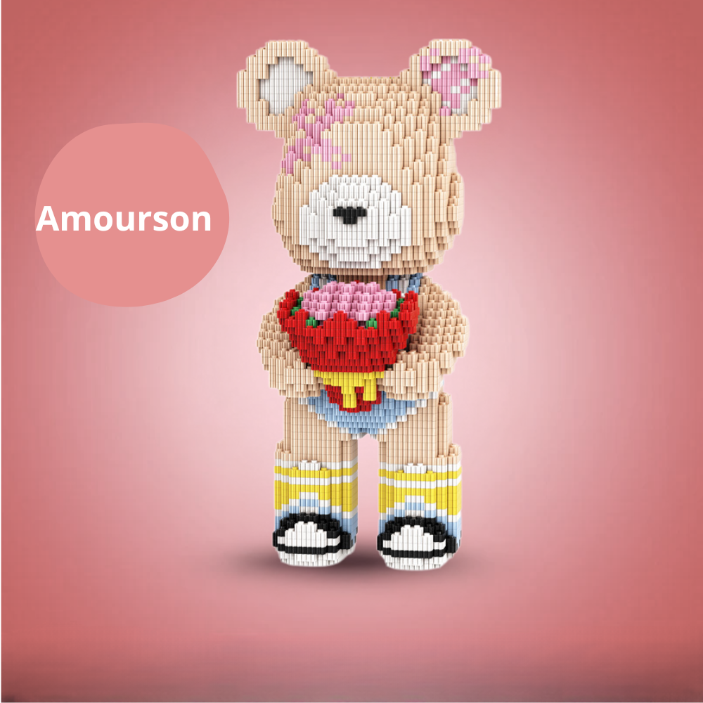 Ours géant en brique à construire