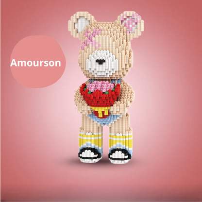 Ours géant en brique à construire